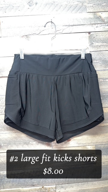 #2 LARGE FITKICKS SHORTS