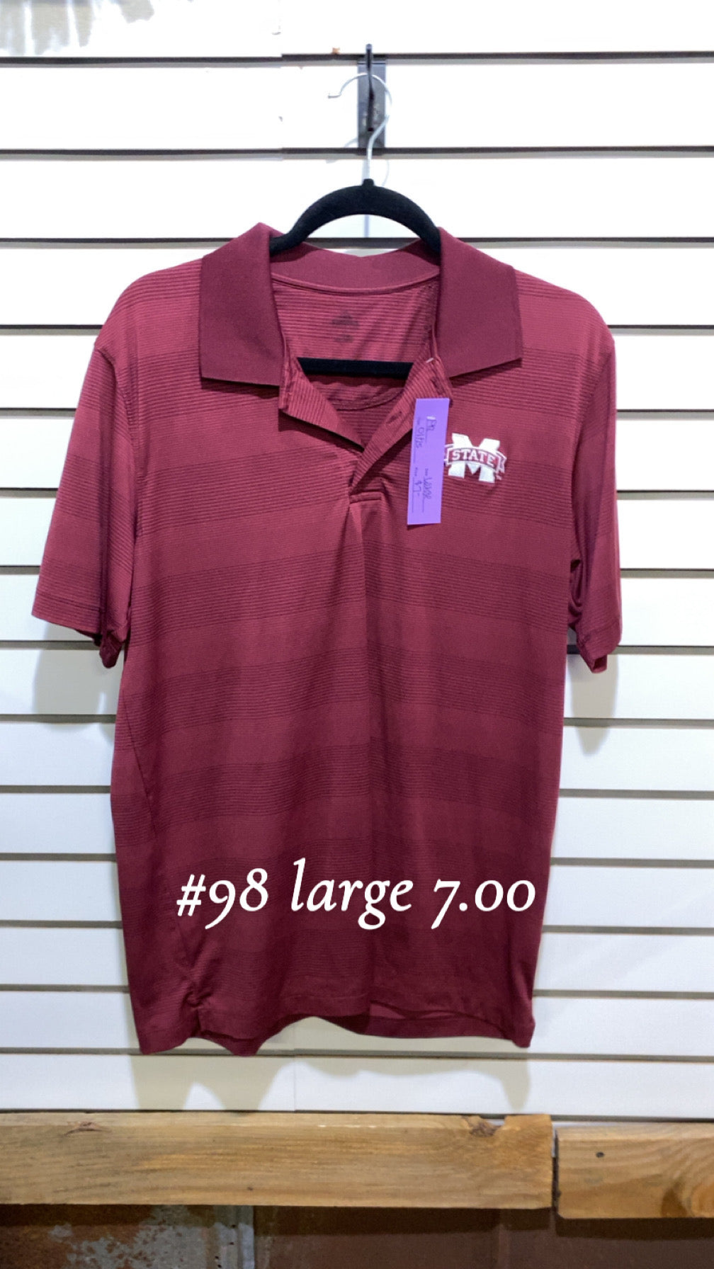#98 Large MSU Polo
