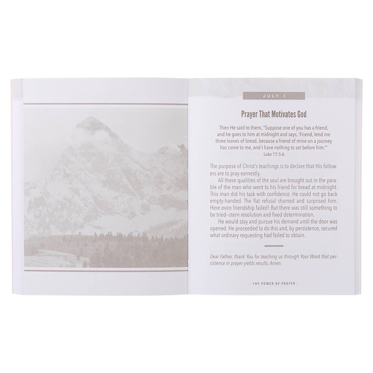 One-Minute Devotions Power of Prayer Softcover
