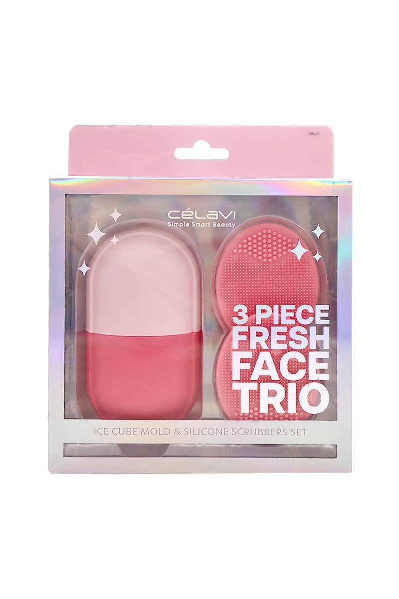 Fresh Face Trio Ice Roller & Silicone Set