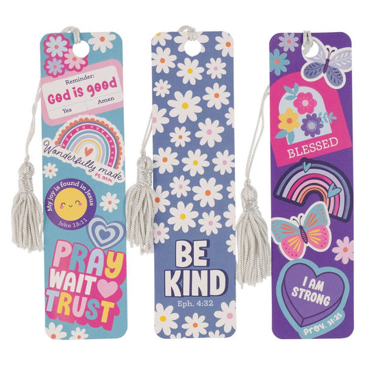 TBS015 Bookmark Set I Am Strong Prov. 31:25
