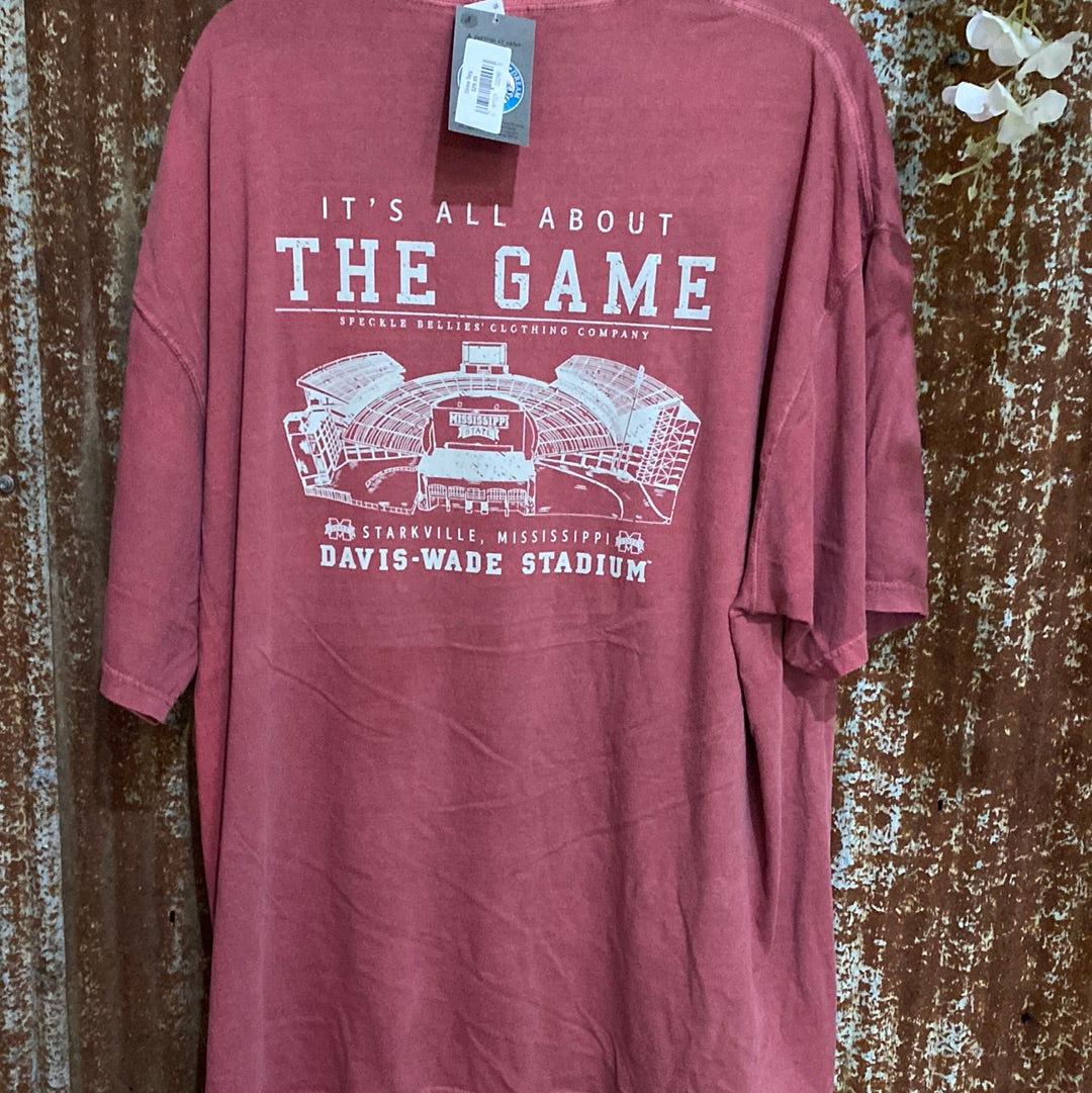 Mens Speckle Bellies MS State Tee